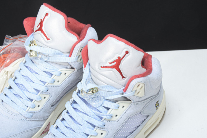 trophy room x air jordan 5 jsp ice blue ci1899-400