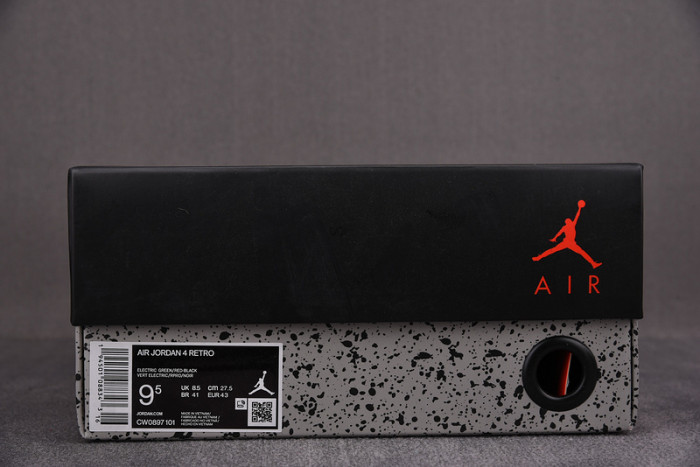 new air jordan 4 se laser green aj4-1043515