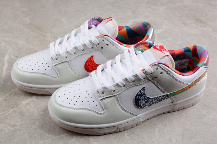 nike dunk low gs "multi-color paisley" fn8913-141