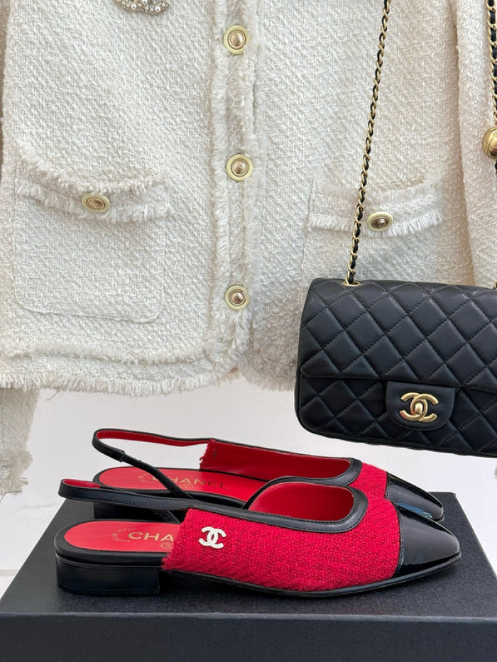 CHANE1 SLINGBACKS T0425-122