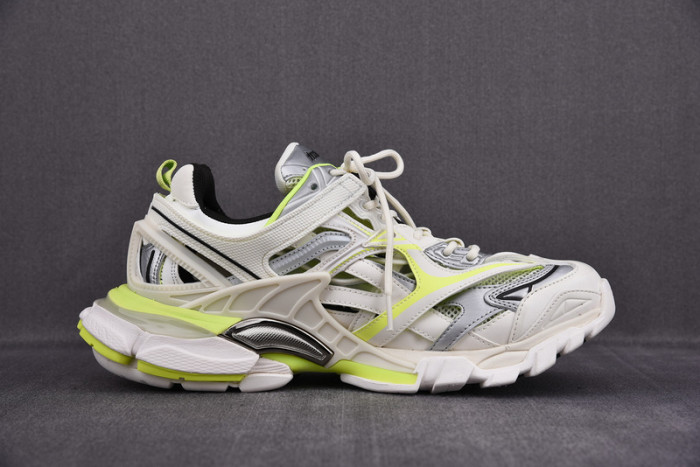 blcg track.2 beige luorescent yellow (w) 568615w2gn55819