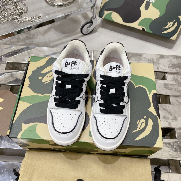 bape sta low sneaker 191042-039