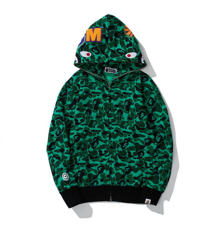 bape abc shark full zip hoodie ba586210