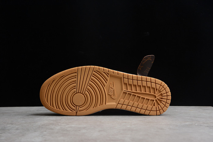 Louis Vuitton x OW x Air Jordan 1 Customs MENS AQ0818-202