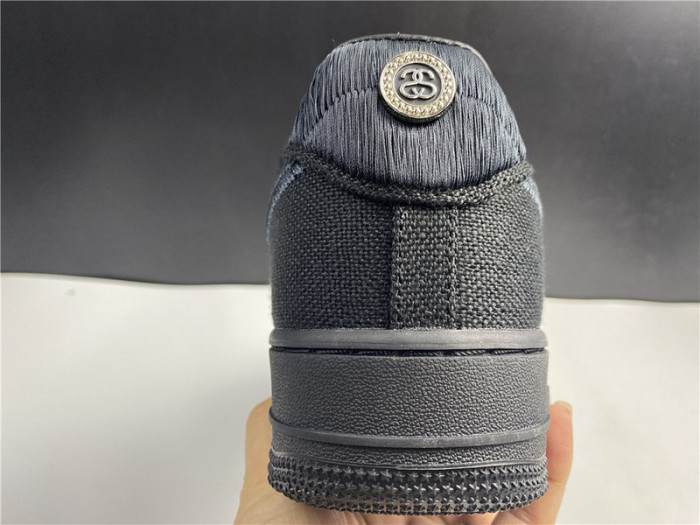 nike air force 1 low stussy black cz9084-001