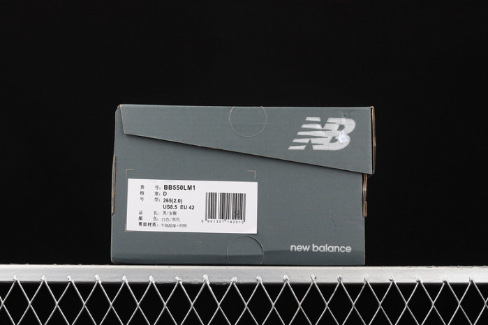 new balance 550 sea salt black - bb550lm1