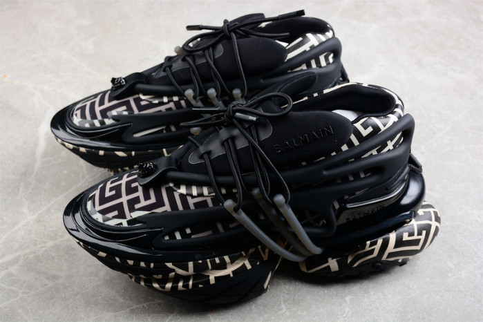 balmain unicorn layered sneakers bl20371