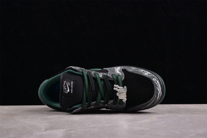 there skateboards x nike sb dunk low hf7743-001