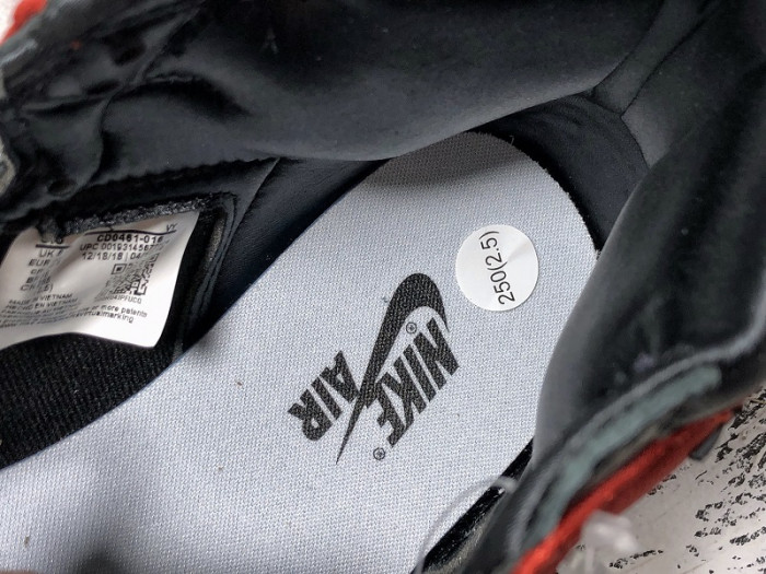 air jordan 1 retro high satin black toe (w) cd0461-016