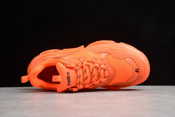blcg sneaker triple.s.gomma orange