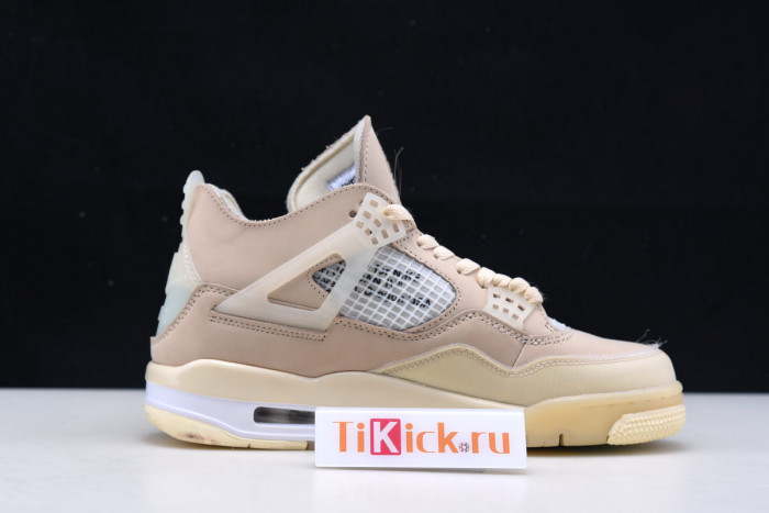 air jordan 4 retro ofw sail cv9388-100