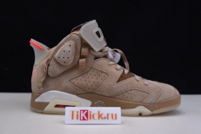 air jordan 6 travis scott x “british khaki” dh0690-200