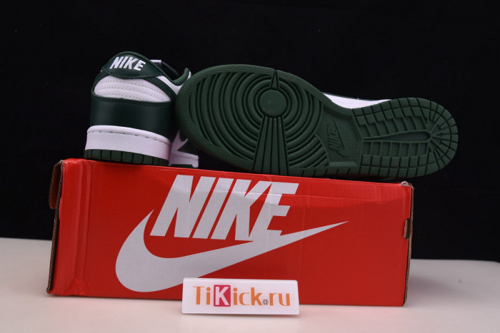 nike dunk low michigan state - dd1391-101