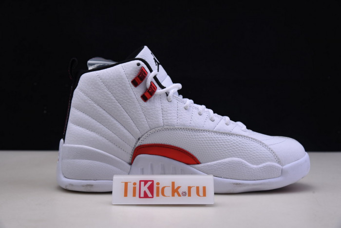 air jordan 12 twist white university red ct8013-106