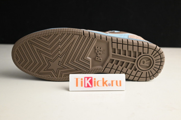 bape sta sk8 to nigo sky blue/khaki/beige 1g70191035