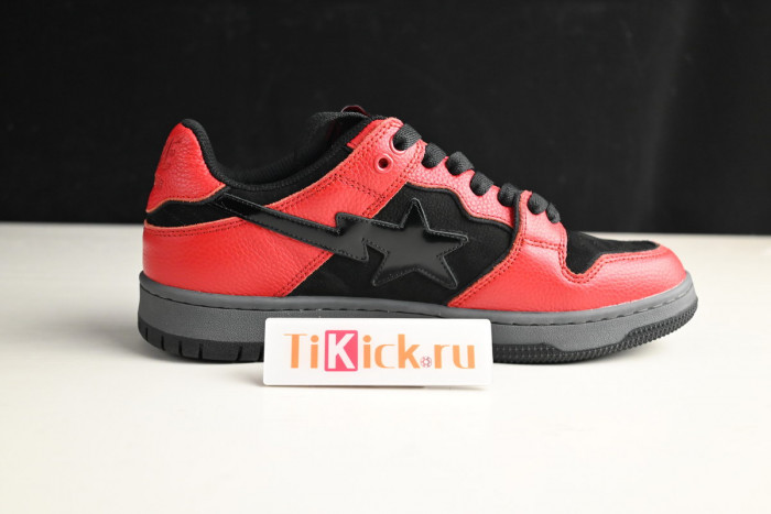 bape sta sk8 to nigo light brown/black/red 1g70191034011