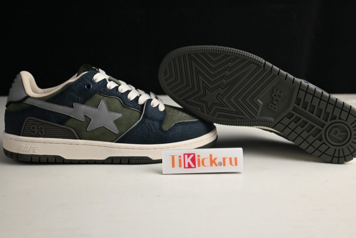 bape sta sk8 to nigo low ‘army green’ 1h80291019