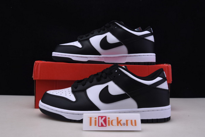 nike dunk low retro white black (2021) dd1391-100