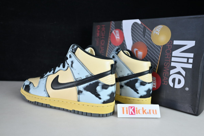 nike dunk high 1985 black acid wash - dd9404-700