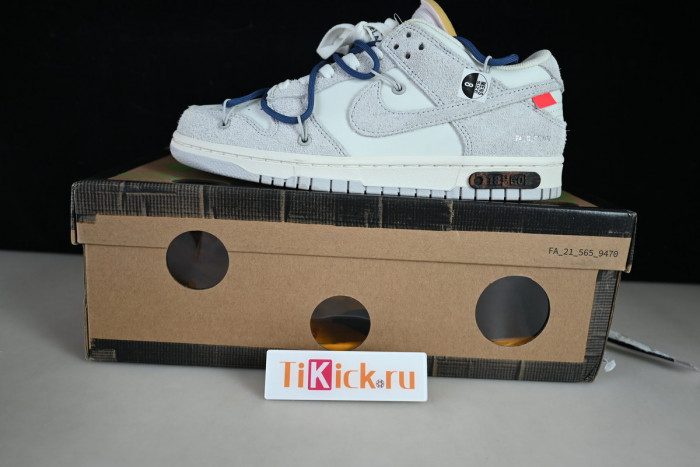 nike dunk low ofw of18 - dj0950-112