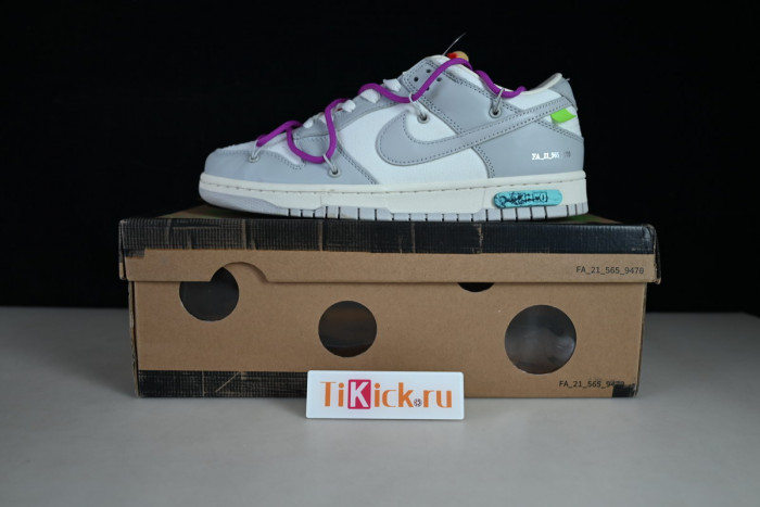 nike dunk low ofw of45 - dm1602-101