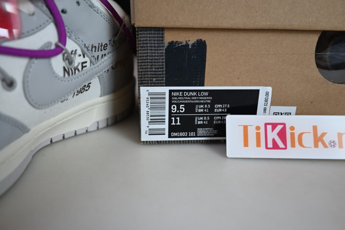 nike dunk low ofw of45 - dm1602-101