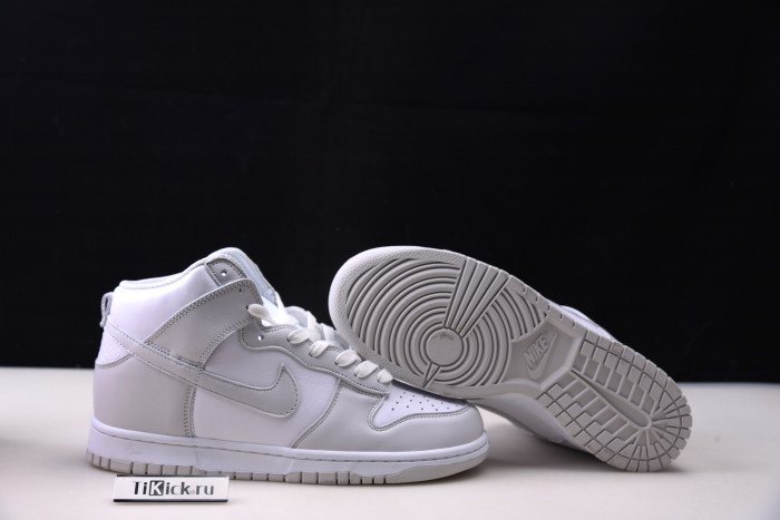nike dunk high retro white vast grey (2021) dd1399-100
