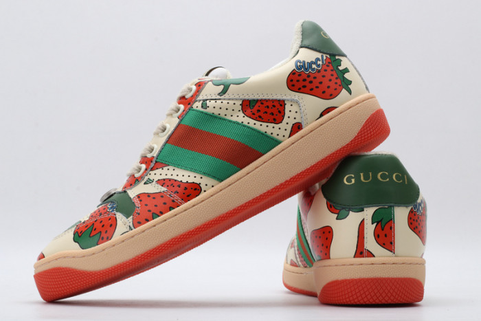 G*u*i ace embroidered low-top sneaker